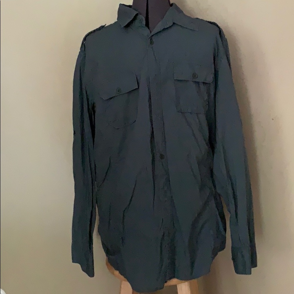 Calvin Klein Long Sleeve Button Down Shirt